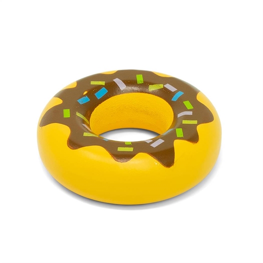 Image of Donut med mørk glasur - MaMaMeMo (3650)